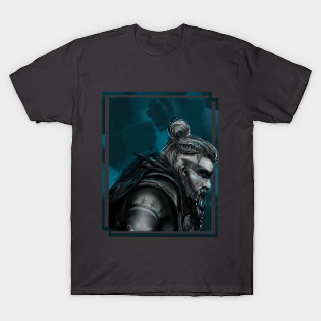 Assassin's Creed Valhalla Eivor T-Shirt by Baguettea